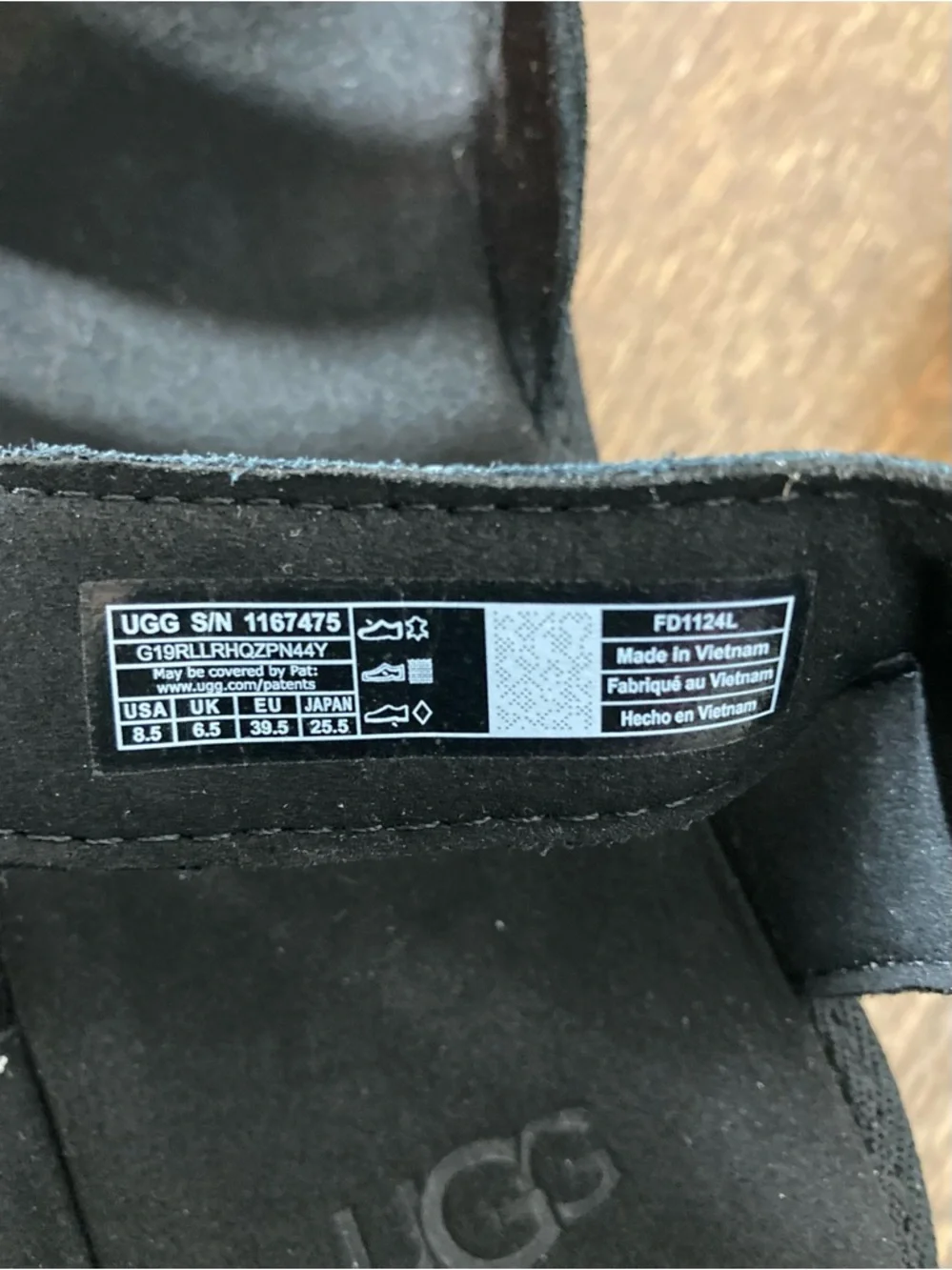 New Ugg New Heights Platform Chunky Sandal Women’s Size 8.5 Black - Picture 8 of 8